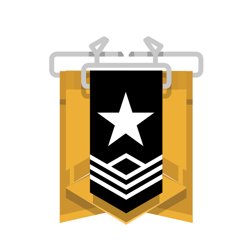 Rainbow Six Siege Gold V rank icon